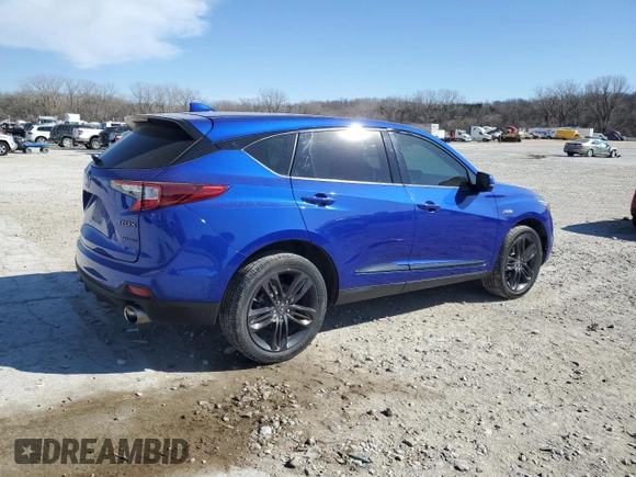 2019 Acura RDX w/A-Spec Pkg with VIN 5J8TC2H61KL024092, listed as a Copart auction lot 45324094 with 82,352 mi miles and Salvage Title. Bid and sale history available at carsss.com. Image 3.