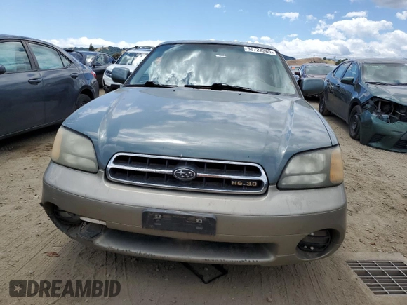 2002 Subaru Legacy Outback with VIN 4S3BE896027203755, listed as a Copart auction lot 56727365 with 246,227 mi miles and Clean title. Bid and sale history available at DreamBid. Image 5.