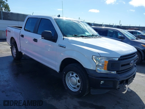 2020 Ford F-150 XL with VIN 1FTEW1E41LKE12636, listed as a IAAI auction lot 41725868 with 137,584 mi miles and . Bid and sale history available at DreamBid. Image 1.