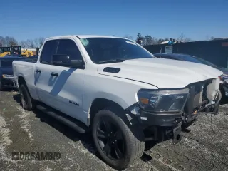 2023 Ram 1500 Big Horn with VIN 1C6SRFBT1PN590786, listed as a Copart auction lot 47774805 with 39,365 mi miles and Salvage Title. Bid and sale history available at carsss.com. Image 4.