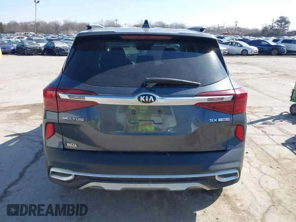 2021 Kia Seltos SX with VIN KNDETCA24M7116667, listed as a IAAI auction lot 41787967 with 67,954 mi miles. Bid and sale history available at carsss.com. Image 17.