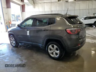 2018 Jeep Compass Latitude with VIN 3C4NJDBB6JT142303, listed as a Copart auction lot 57510045 with 65,336 mi miles and Salvage title. Bid and sale history available at DreamBid. Image 2.