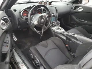 2015 Nissan 370Z with VIN JN1AZ4EH8FM444456, listed as a Copart auction lot 76279024 with 58,513 mi miles and Salvage Title. Bid and sale history available at carsss.com. Image 8.