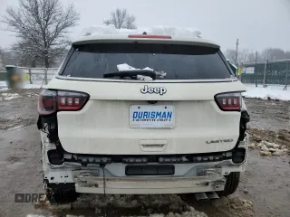2021 Jeep Compass Limited with VIN 3C4NJCCB8MT531294, listed as a Copart auction lot 44973825 with 127,566 mi miles and Salvage Title. Bid and sale history available at carsss.com. Image 6.