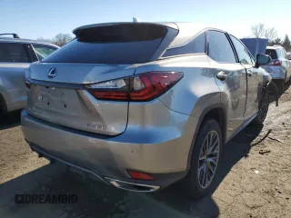 2020 Lexus RX with VIN 2T2SZMDA7LC217477, listed as a Copart auction lot 38514923 with 48,932 mi miles. Bid and sale history available at carsss.com. Image 3.