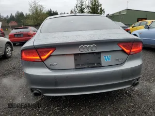 2012 Audi A7 3.0 Premium Plus with VIN WAUSGAFCXCN002273, listed as a Copart auction lot 80582624 with 126,706 mi miles and Salvage Title. Bid and sale history available at carsss.com. Image 6.