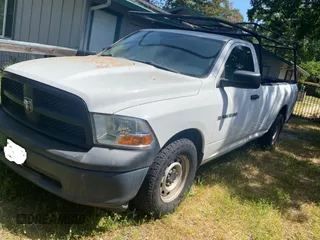 2012 Ram 1500 ST with VIN 3C6JD6DK0CG231253, listed as a Copart auction lot 54628955 with 194,864 mi miles and Clean title. Bid and sale history available at DreamBid. Image 2.
