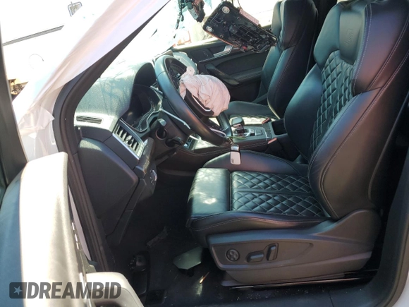 2020 Audi SQ5 Premium Plus with VIN WA1B4AFY4L2062231, listed as a Copart auction lot 67065104 with 54,839 mi miles and Salvage Title. Bid and sale history available at DreamBid. Image 7.