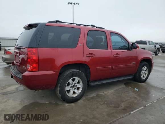 2014 GMC Yukon SLT with VIN 1GKS1CE03ER227433, listed as a Copart auction lot 44207385 with 0 mi miles and Clean Title. Bid and sale history available at carsss.com. Image 3.