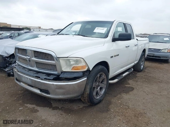 2009 Dodge Ram 1500 SLT with VIN 1D3HB18T69S812221, listed as a IAAI auction lot 40715494 with 306,416 mi miles. Bid and sale history available at carsss.com. Image 2.