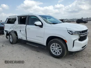 2023 Chevrolet Suburban LS z VIN 1GNSKBKD6PR109736, wystawiony jako Copart lot #54401815 z przebiegiem 26 871 mil mil oraz Szkoda całkowita • Salvage title. Historia ofert i sprzedaży dostępna na DreamBid. Obrazek 4.