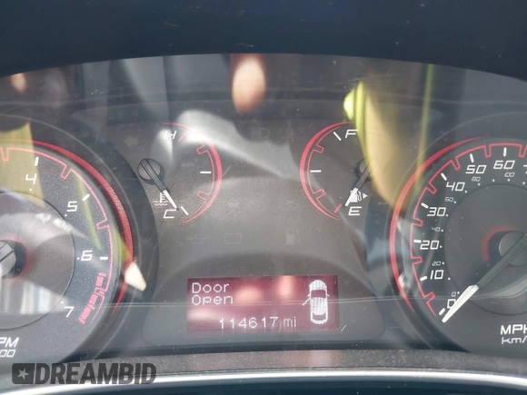 2014 Dodge Dart SXT with VIN 1C3CDFBB8ED822262, listed as a IAAI auction lot 41937226 with 114,617 mi miles. Bid and sale history available at carsss.com. Image 7.