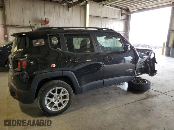 2019 Jeep Renegade Altitude z VIN ZACNJABB1KPK47108, wystawiony jako Copart lot #52321405 z przebiegiem 81 008 mil mil oraz Szkoda całkowita • Salvage title. Historia ofert i sprzedaży dostępna na DreamBid. Obrazek 3.