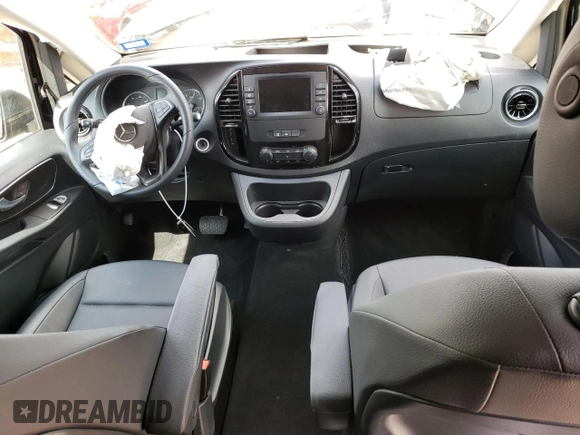 2021 Mercedes-Benz Metris with VIN W1WV0FEY3M3830388, listed as a Copart auction lot 45854963 with 3,548 mi miles and . Bid and sale history available at DreamBid. Image 8.