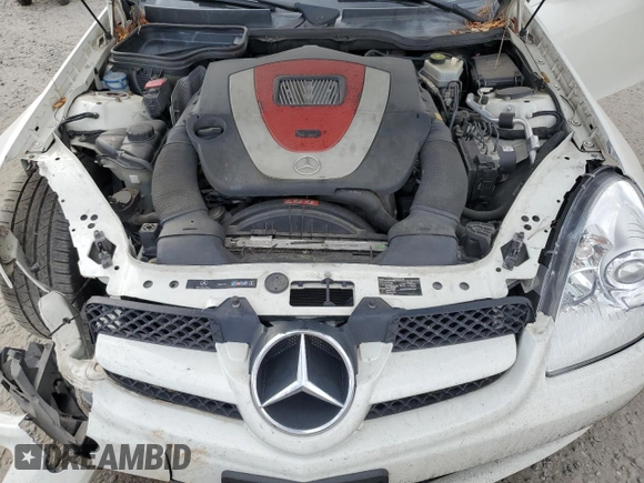 2009 Mercedes-Benz SLK 280 z VIN WDBWK54F19F190559, wystawiony jako Copart lot #55647235 z przebiegiem 77 945 mil mil oraz Szkody całkowita. Historia ofert i sprzedaży dostępna na DreamBid. Obrazek 11.