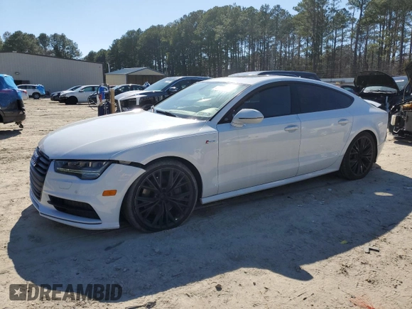 2017 Audi A7 Premium Plus with VIN WAUW2AFC5HN078121, listed as a Copart auction lot 41737425 with 85,095 mi miles and Salvage title. Bid and sale history available at DreamBid. Image 1.