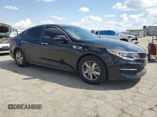 2018 Kia Optima S with VIN 5XXGT4L33JG249315, listed as a Copart auction lot 51698565 with 91,717 mi miles and Salvage Title. Bid and sale history available at carsss.com. Image 4.