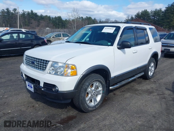 2003 Ford Explorer z VIN 1FMZU83WX3UC54608, wystawiony jako IAAI lot #41995816 z przebiegiem 48 434 mil mil oraz . Historia ofert i sprzedaży dostępna na DreamBid. Obrazek 2.