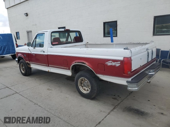 1996 Ford F-150 with VIN 1FTEF14H1TLB15980, listed as a Copart auction lot 78770034 with 0 mi miles and Clean Title. Bid and sale history available at carsss.com. Image 2.