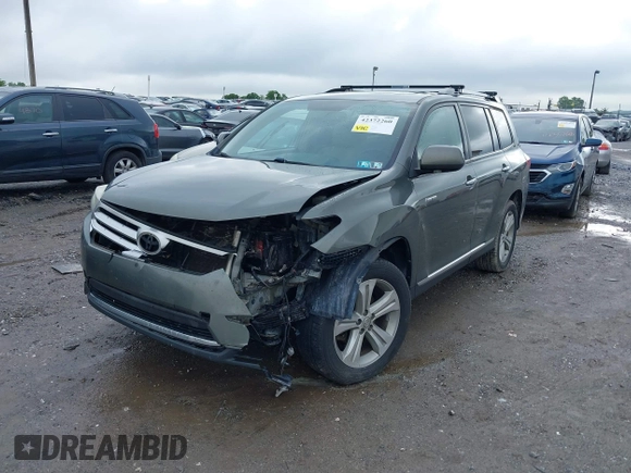 2012 Toyota Highlander Limited with VIN 5TDDK3EHXCS162909, listed as a IAAI auction lot 42372260 with 336,897 mi miles and . Bid and sale history available at DreamBid. Image 2.