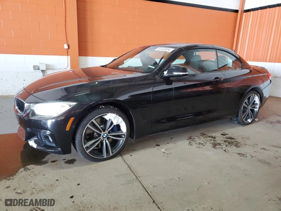 2016 BMW 4 Series 435i xDrive with VIN WBA3T7C54G5A38493, listed as a Copart auction lot 82440554 with 116,063 mi miles and Salvage Title. Bid and sale history available at carsss.com. Image 1.