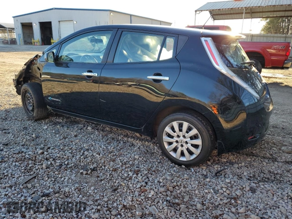 2015 Nissan LEAF SV with VIN 1N4AZ0CPXFC332849, listed as a Copart auction lot 47078555 with 77,339 mi miles and Salvage Title. Bid and sale history available at carsss.com. Image 2.