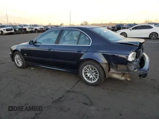2003 BMW 5 Series 530iA with VIN WBADT63403CK39283, listed as a Copart auction lot 84960944 with 109,161 mi miles and Salvage Title. Bid and sale history available at carsss.com. Image 2.