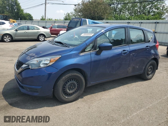 2019 Nissan Note SV z VIN 3N1CE2CP0KL365600, wystawiony jako Copart lot #59698085 z przebiegiem 162 767 mil mil oraz Szkoda całkowita • Salvage title. Historia ofert i sprzedaży dostępna na DreamBid. Obrazek 1.