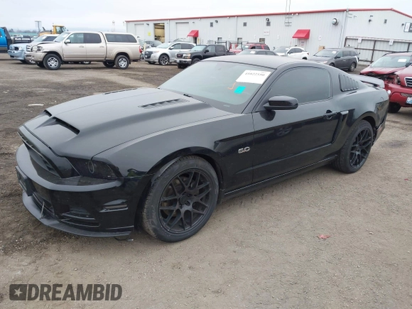 2013 Ford Mustang GT with VIN 1ZVBP8CF3D5240409, listed as a IAAI auction lot 41022550 with 133,744 mi miles. Bid and sale history available at carsss.com. Image 23.
