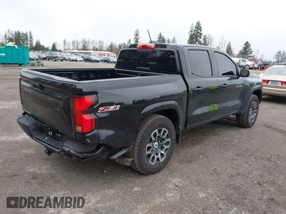 2024 Chevrolet Colorado 4WD Z71 with VIN 1GCPTDEK5R1196760, listed as a IAAI auction lot 41805734 with 5,252 mi miles. Bid and sale history available at carsss.com. Image 4.