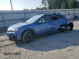 2019 Subaru Crosstrek Premium with VIN JF2GTACC1KH215765, listed as a Copart auction lot 62163895 with 18,732 mi miles and Salvage title. Bid and sale history available at DreamBid. Image 1.