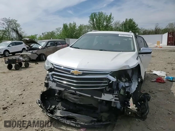2019 Chevrolet Equinox Premier with VIN 2GNAXPEX8K6276748, listed as a Copart auction lot 52823745 with 90,163 mi miles and Salvage title. Bid and sale history available at DreamBid. Image 14.