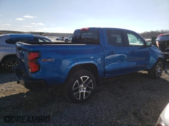 2024 Chevrolet Colorado 4WD Z71 with VIN 1GCPTDEKXR1153399, listed as a Copart auction lot 79820434 with 1,266 mi miles and Salvage Title. Bid and sale history available at carsss.com. Image 3.