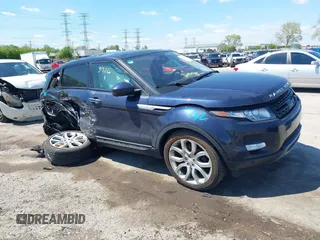 2015 Land Rover Range Rover Evoque Prestige with VIN SALVV2BG9FH992381, listed as a IAAI auction lot 42193926 with 94,135 mi miles and . Bid and sale history available at DreamBid. Image 1.