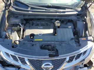 2014 Nissan Murano LE with VIN JN8AZ1MU4EW418809, listed as a Copart auction lot 49585985 with 130,694 mi miles and Salvage Title. Bid and sale history available at carsss.com. Image 13.