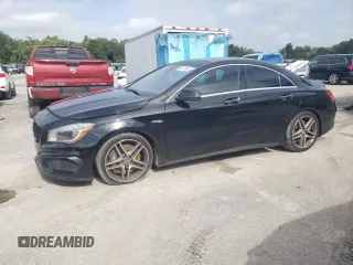 2016 Mercedes-Benz CLA 45 AMG with VIN WDDSJ5CBXGN389636, listed as a Copart auction lot 69937004 with 126,343 mi miles and Salvage Title. Bid and sale history available at DreamBid. Image 1.