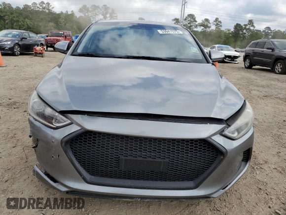 2018 Hyundai Elantra SEL z VIN KMHD84LFXJU599741, wystawiony jako Copart lot #53641575 z przebiegiem 56 600 mil mil oraz Szkoda całkowita • Salvage title. Historia ofert i sprzedaży dostępna na DreamBid. Obrazek 5.