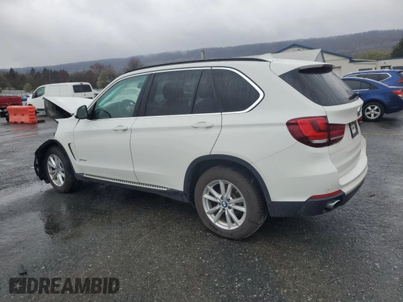2014 BMW X5 xDrive35i with VIN 5UXKR0C50E0K42458, listed as a Copart auction lot 52069455 with 146,602 mi miles and Salvage Title. Bid and sale history available at carsss.com. Image 2.