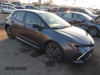 2022 Toyota Corolla Hatchback XSE with VIN JTNC4MBE0N3188635, listed as a IAAI auction lot 41472153 with 22,062 mi miles. Bid and sale history available at carsss.com. Image 1.
