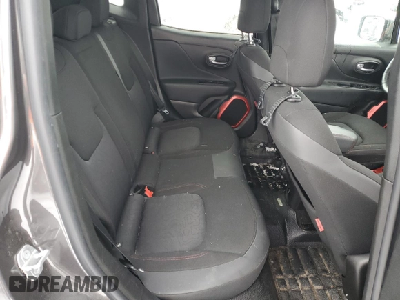 2018 Jeep Renegade Trailhawk with VIN ZACCJBCB5JPH06587, listed as a Copart auction lot 42870585 with 76,014 mi miles and Non Repairable. Bid and sale history available at carsss.com. Image 11.