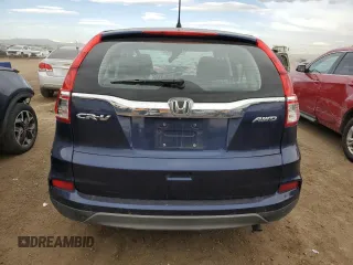 2015 Honda CR-V LX with VIN 2HKRM4H3XFH606824, listed as a Copart auction lot 52191145 with 148,720 mi miles and Salvage Title. Bid and sale history available at DreamBid. Image 6.