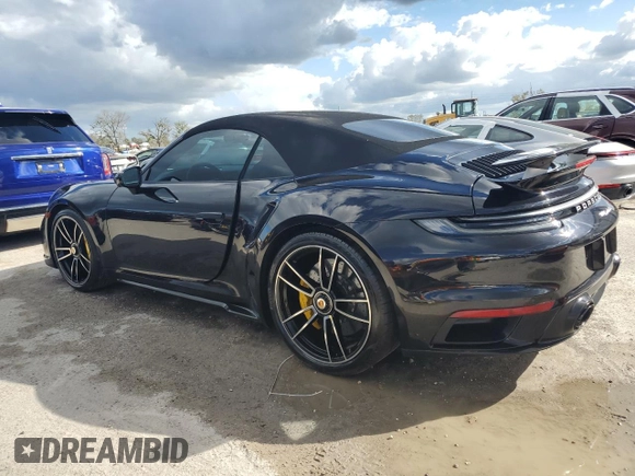 2024 Porsche 911 Turbo with VIN WP0CD2A95RS257411, listed as a Copart auction lot 73976154 with 0 mi miles and Non Repairable. Bid and sale history available at carsss.com. Image 2.