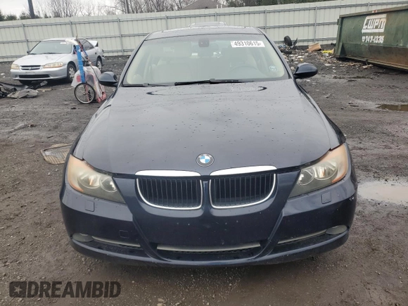 2008 BMW 3 Series 328xi with VIN WBAVC73548KP37504, listed as a Copart auction lot 49310615 with 108,513 mi miles and Salvage Title. Bid and sale history available at carsss.com. Image 5.