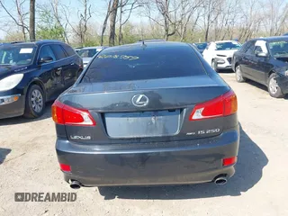 2009 Lexus IS 250 with VIN JTHCK262695031375, listed as a IAAI auction lot 42018757 with 170,000 mi miles and . Bid and sale history available at DreamBid. Image 16.