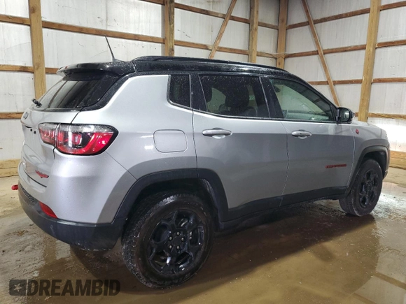 2024 Jeep Compass Trailhawk with VIN 3C4NJDDN4RT597363, listed as a Copart auction lot 63649245 with 42,808 mi miles and Clean title. Bid and sale history available at DreamBid. Image 3.