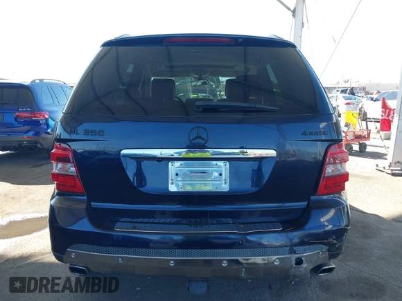 2007 Mercedes-Benz M 350 with VIN 4JGBB86E97A246310, listed as a IAAI auction lot 41625537 with 124,293 mi miles and . Bid and sale history available at DreamBid. Image 16.
