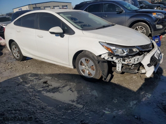 2016 Chevrolet Cruze LS with VIN 1G1BC5SM1G7325330, listed as a Copart auction lot 42395095 with 88,860 mi miles and Salvage Title. Bid and sale history available at carsss.com. Image 4.