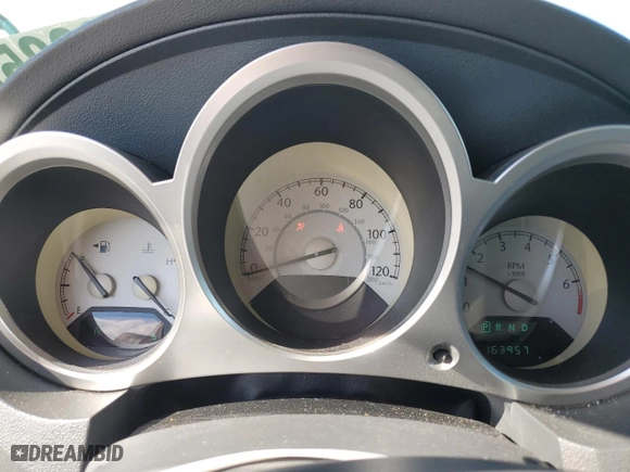 2008 Chrysler Sebring Limited with VIN 1C3LC66K48N297020, listed as a Copart auction lot 46782285 with 163,957 mi miles and Salvage Title. Bid and sale history available at carsss.com. Image 9.
