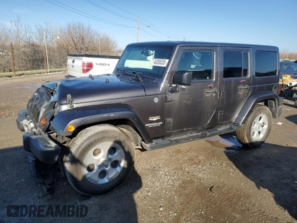 2014 Jeep Wrangler Unlimited Sahara with VIN 1C4HJWEG4EL283100, listed as a Copart auction lot 48350035 with 108,635 mi miles and Non repairable. Bid and sale history available at DreamBid. Image 1.