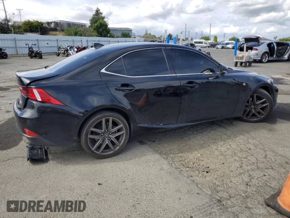2014 Lexus IS 250 with VIN JTHBF1D22E5018176, listed as a Copart auction lot 54751925 with 114,490 mi miles and Salvage title. Bid and sale history available at DreamBid. Image 3.